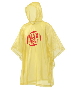 bedrukte poncho